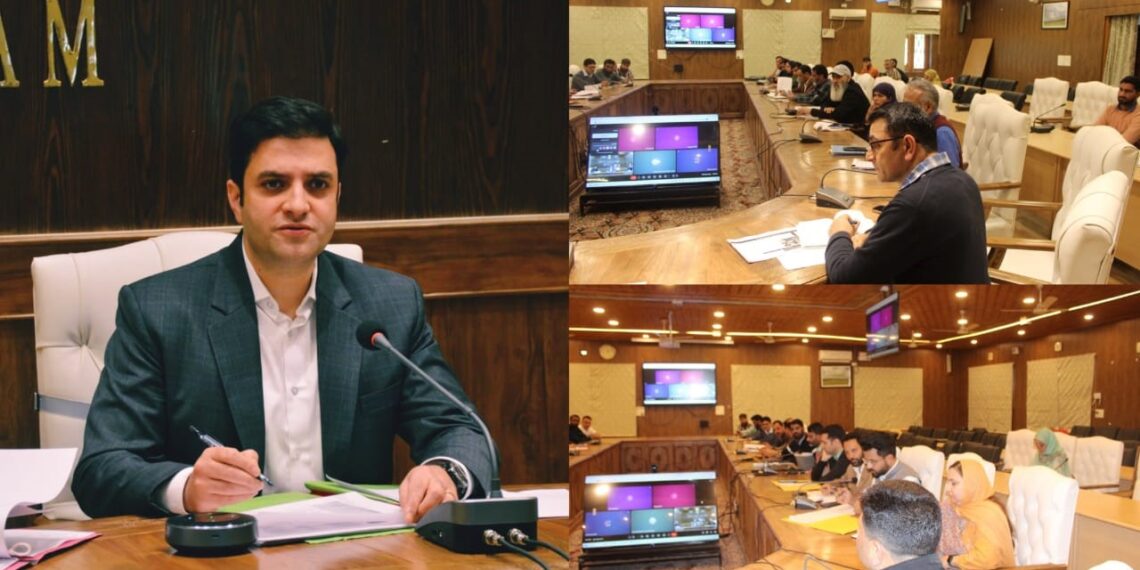 DC Budgam reviews progress of 100-Day NashaMukt Abhiyan