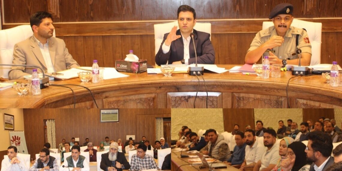 DC Budgam, SSP chair 46th NCORD Meeting, Calls for Whole-of-Society fight against Drugs