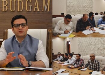 DC Budgam reviews Eid-ul-Adha, Muharram-ul-Harram arrangements