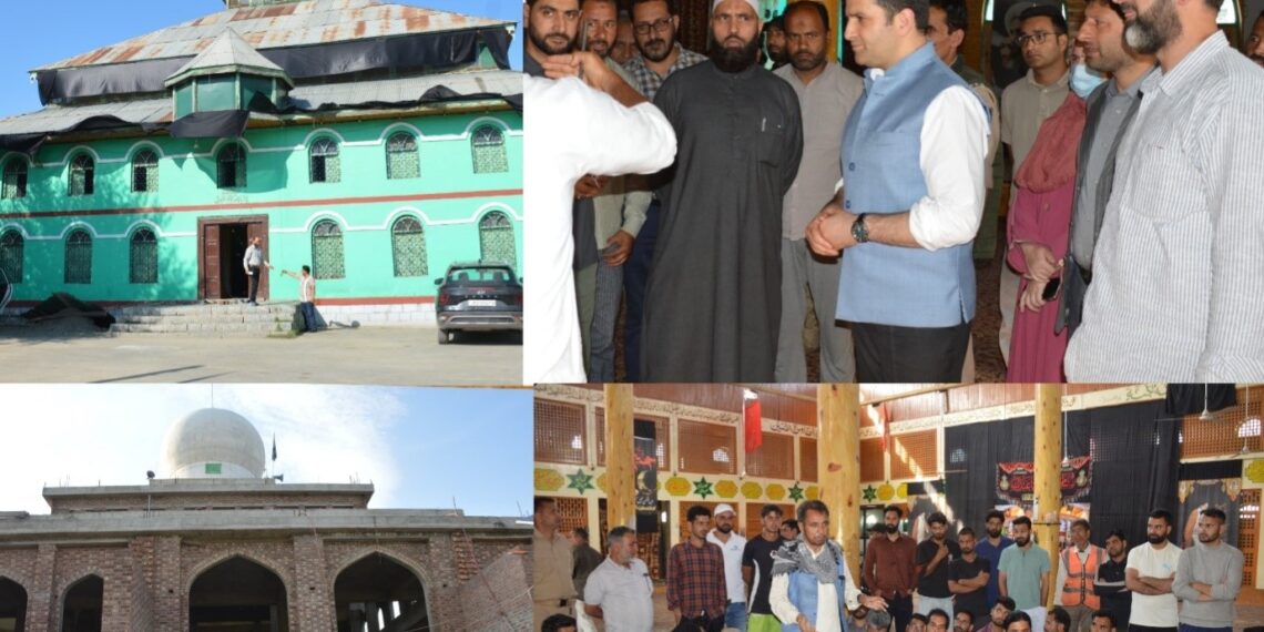 DC Budgam visits Imambaras at Khandah, Suthsoo and Chattergam
