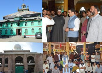 DC Budgam visits Imambaras at Khandah, Suthsoo and Chattergam