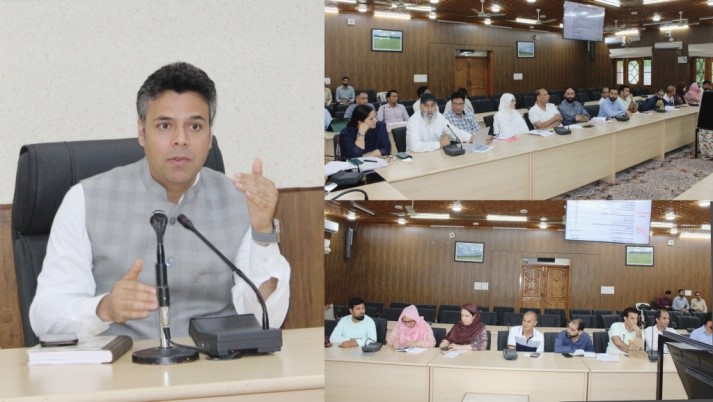DC B’gam reviews Health Sector performance, Stresses on Infra, Services & Quality health service management