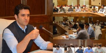 DC Budgam chairs meeting on disaster preparedness in view of current weather advisory