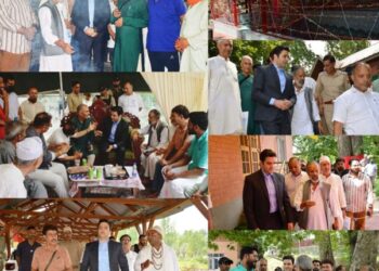 DC Budgam Visits Religious Sites In Chadoora Assesses Arrangements For Annual Hawan