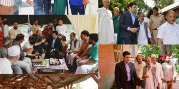 DC Budgam Visits Religious Sites In Chadoora Assesses Arrangements For Annual Hawan