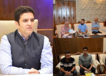 DC Budgam reviews progress of National Highways, Vital Road Projects