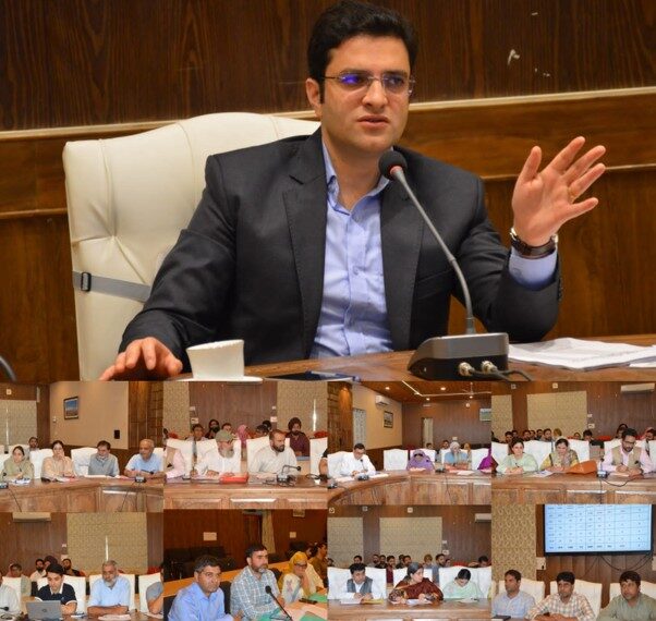 DC Budgam reviews physical, financial progress under District Capex