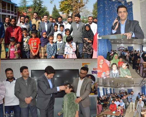 DC Budgam distributes Free Spectacles to Students