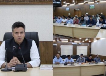 DC B’gam reviews progress of estimation under Distt Capex Budget 2025–26