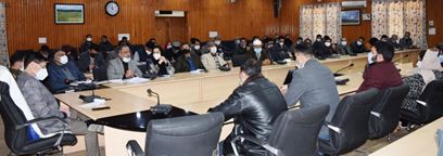 DC B’gam reviews preparedness for re-opening of schools, colleges for next academic session