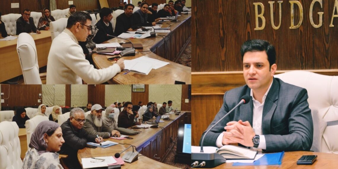 DC Budgam reviews developmental projects, public issues of sub-division Chadoora