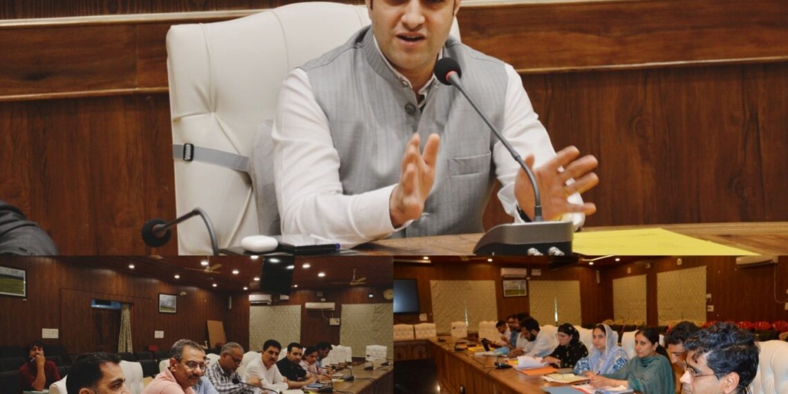DC Budgam takes department- wise review, stresses max beneficiary coverage under Govt schemes