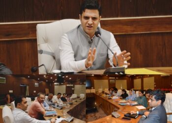 DC Budgam takes department- wise review, stresses max beneficiary coverage under Govt schemes
