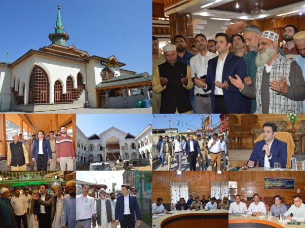 DC Budgam visits Charar-i-Sharief, reviews arrangements for Urs