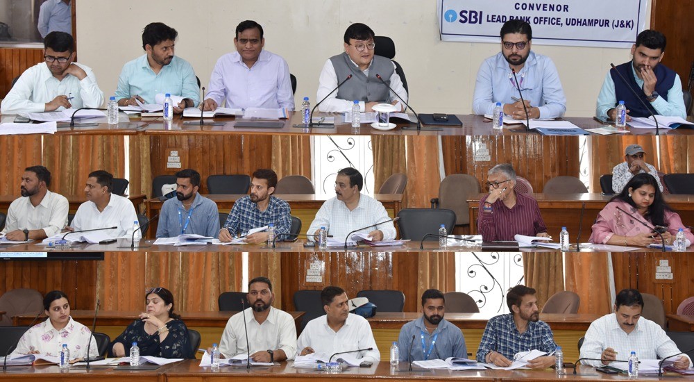 DC chairs DLRC & DCC meeting at Udhampur, Seeks max coverage of target groups for inclusive growth