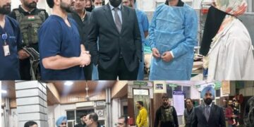 DC Conducts Night Inspection Of DH Shopian, Reviews Healthcare Services And Patient Care
