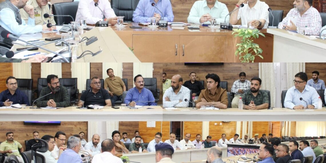 DC Doda reviews arrangements for 12th International Day of Yoga 2026