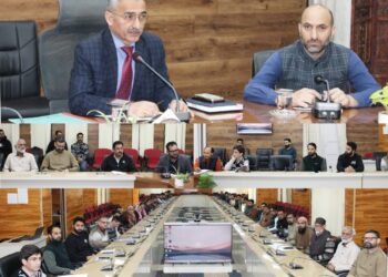 DC Doda convenes introductory meeting with DC Office staff, Stresses timely resolution of public-centric issues