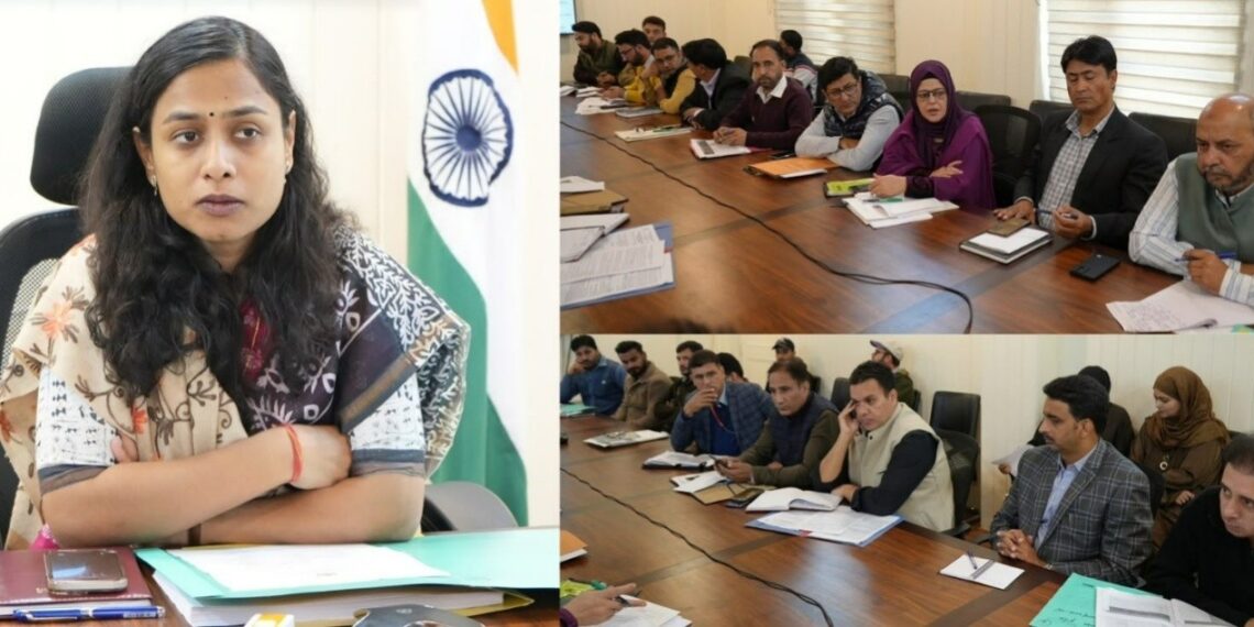 DC Ganderbal reviews HADP, JKCIP, PMFME, PMMSY Schemes