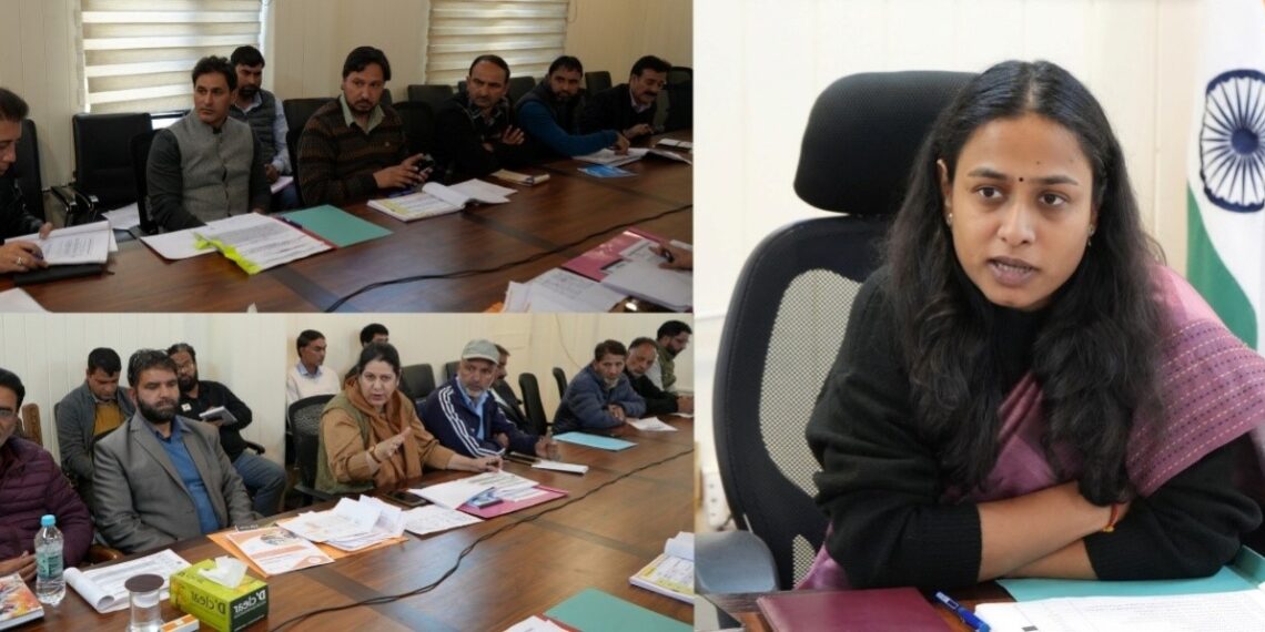 DC G’bal reviews Education Sector, stresses strengthening of Educational Infra