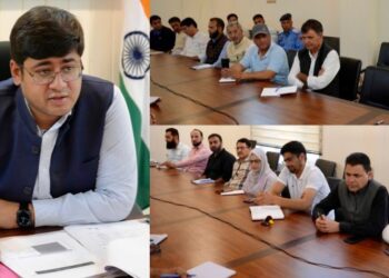 DC Ganderbal reviews Eid-ul-Adha arrangements