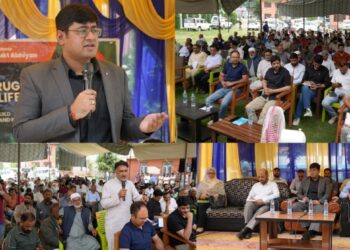 DC Ganderbal presides over weekly Block Diwas at Manigam