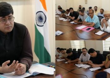 DC Ganderbal Assesses AgriStack Registration Progress