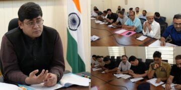 DC Ganderbal Assesses AgriStack Registration Progress