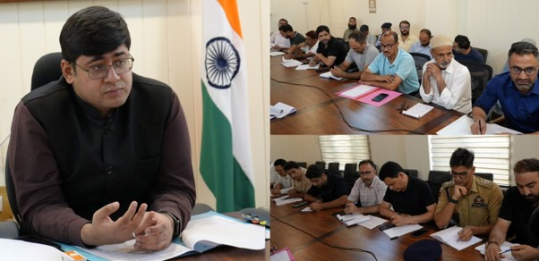 DC Ganderbal Assesses AgriStack Registration Progress