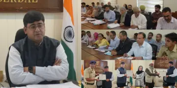 DC Ganderbal chairs District Level NCORD Committee Meeting
