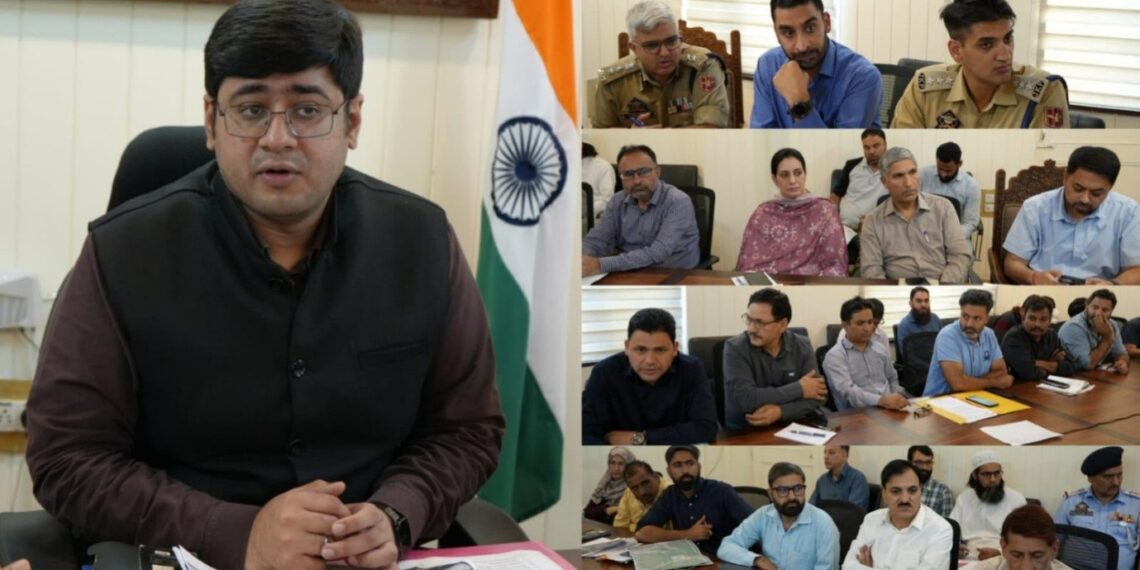 DC Ganderbal reviews progress of Srinagar Ring Road Phase-II & IIA