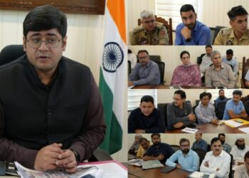 DC Ganderbal reviews progress of Srinagar Ring Road Phase-II & IIA