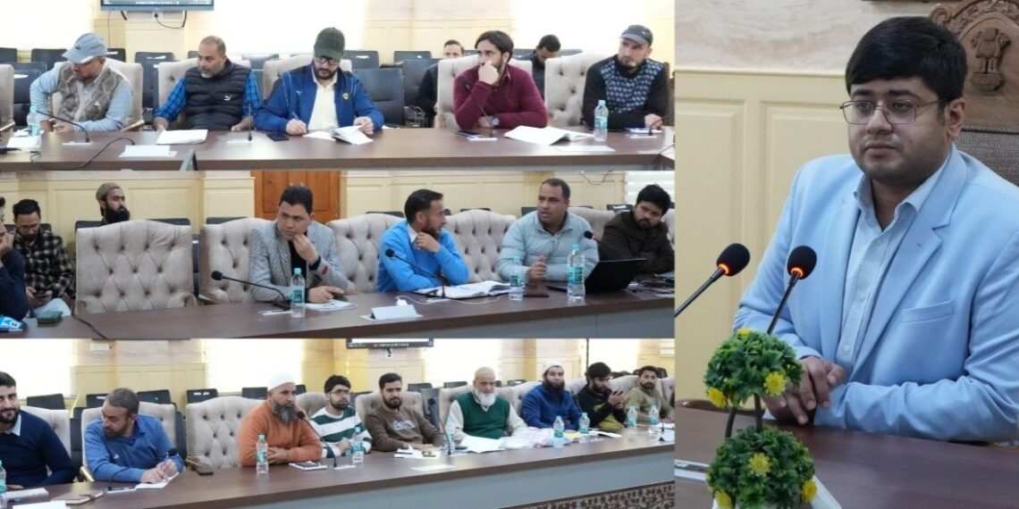 DC Ganderbal presides over Phase-I Census-2027 Training