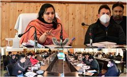 DC Ganderbal chairs quarterly meeting of Distt Dev Council