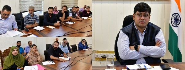 DC G’bal finalizes arrangements for Annual Gangabal Yatra