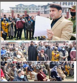 DC Srinagar holds Grievance Redressal Camp at Shalteng
