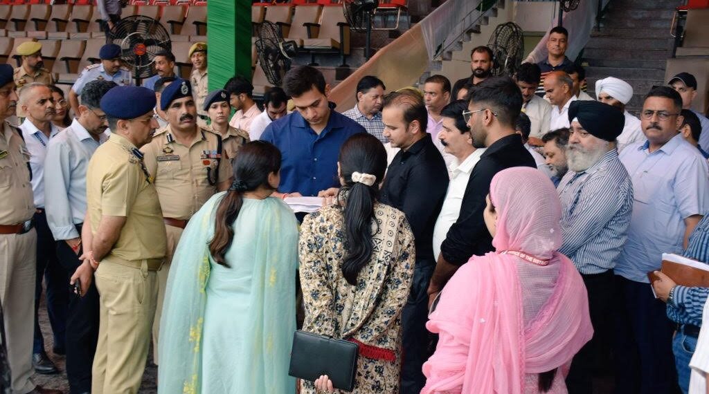Ahead of Independence Day DC Jammu reviews preparations at MAM Stadium