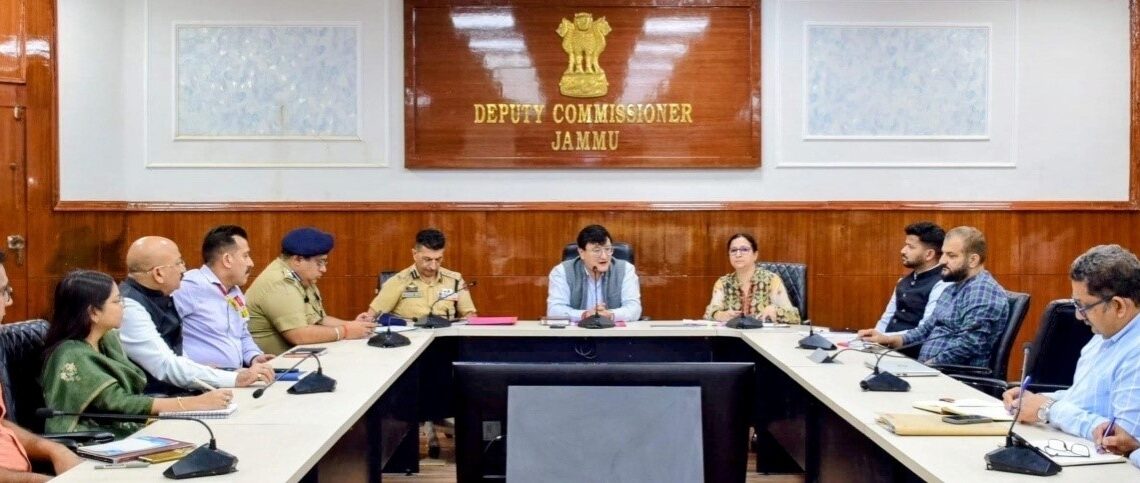 DC Jammu reviews Diwali arrangements