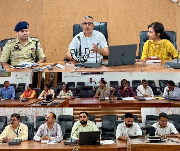 DC Kathua reviews Road Safety action plan