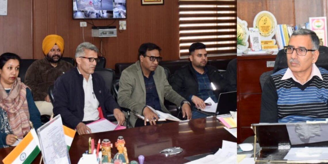 DC Kathua reviews implementation of PMEGP, JKREGP schemes