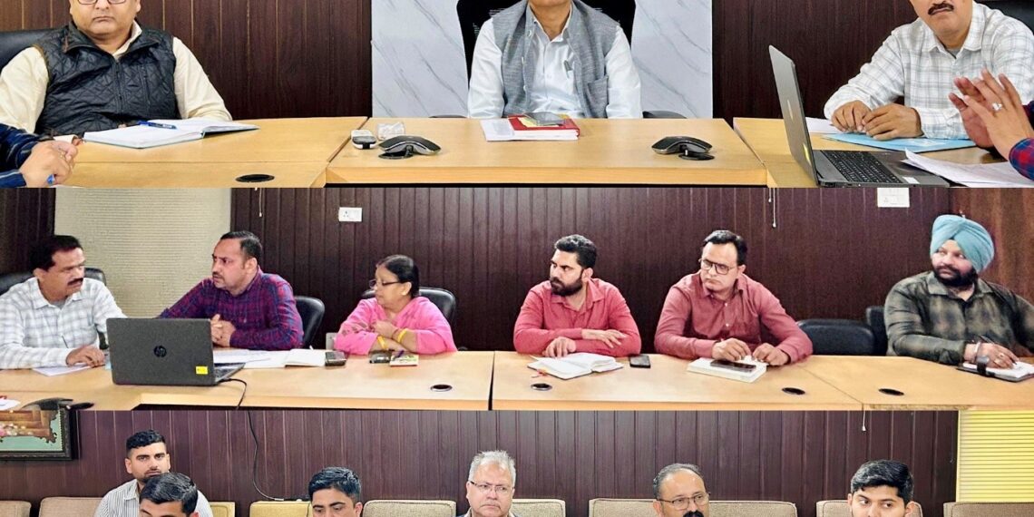 DC Kathua chairs preparatory meeting for Summary Revision of Panchayat e-rolls 2026