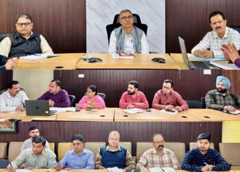 DC Kathua chairs preparatory meeting for Summary Revision of Panchayat e-rolls 2026