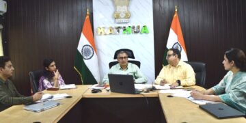 DC Kathua chairs review meeting of revenue officers on Digitized Jamabandi-2026, Water Census and other assignments