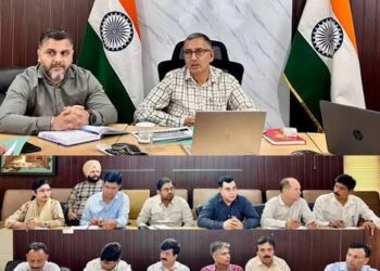 DC Kathua reviews progress of Rural Internet Connectivity under Digital Bharat Nidhi
