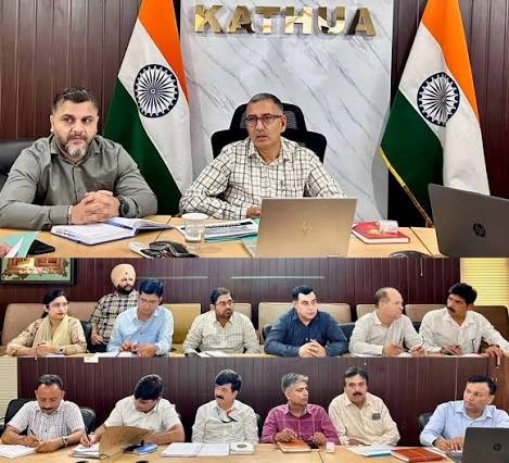 DC Kathua reviews progress of Rural Internet Connectivity under Digital Bharat Nidhi