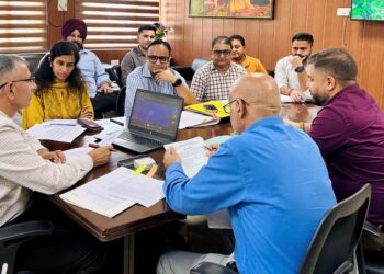 DC Kathua reviews preparedness for effective disaster response; emphasises SDRF readiness