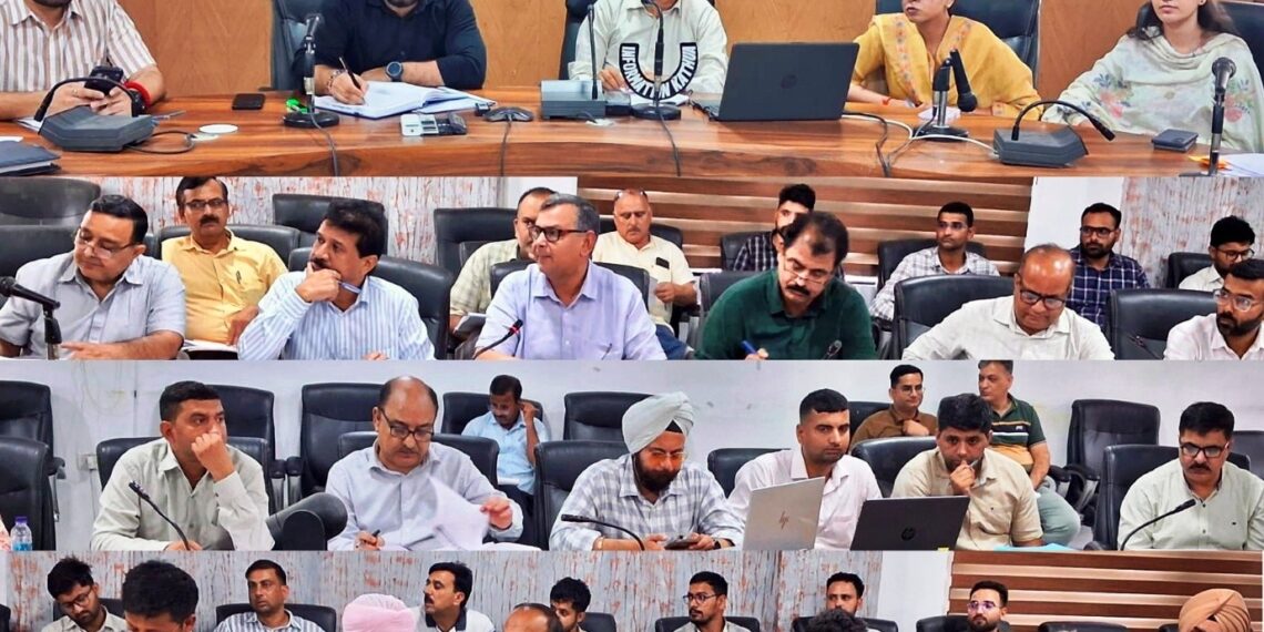 DC Kathua reviews progress of PWD Works