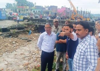 DC Kathua inspects flood-affected areas, Directs immediate restoration measures