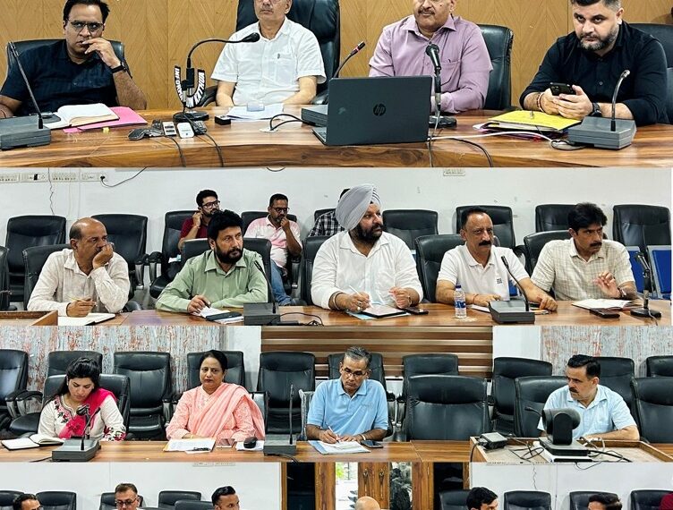 DC Kathua reviews Youth Empowerment & Engagement Plan