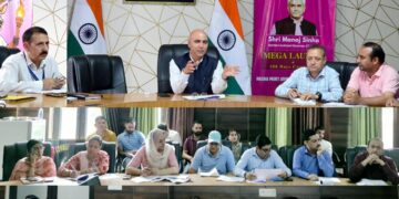 DC Kishtwar reviews Pulse Polio drive preparedness; directs 100% vaccination coverage